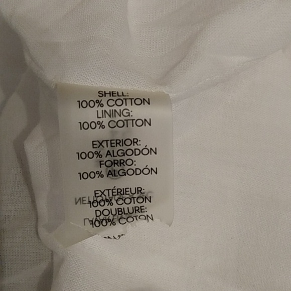 Blue White Floral Ethereal Fairy Lightweight Cotton Garden Milkmaid Shirt dress - Picture 12 of 13